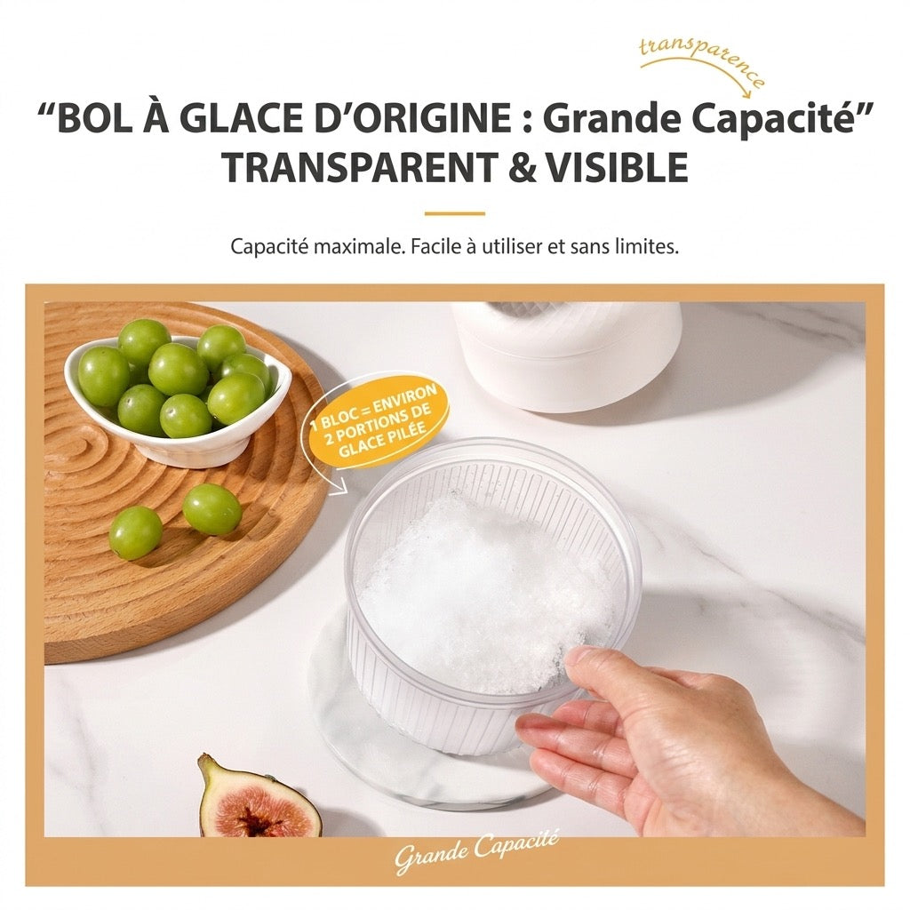 Appareil à Granités & Cocktails Givrés