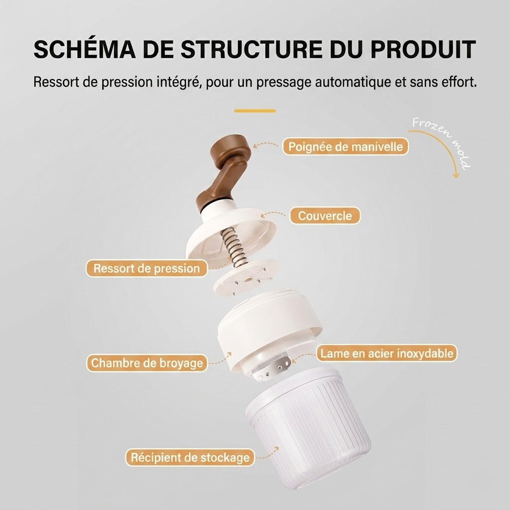 Appareil à Granités & Cocktails Givrés