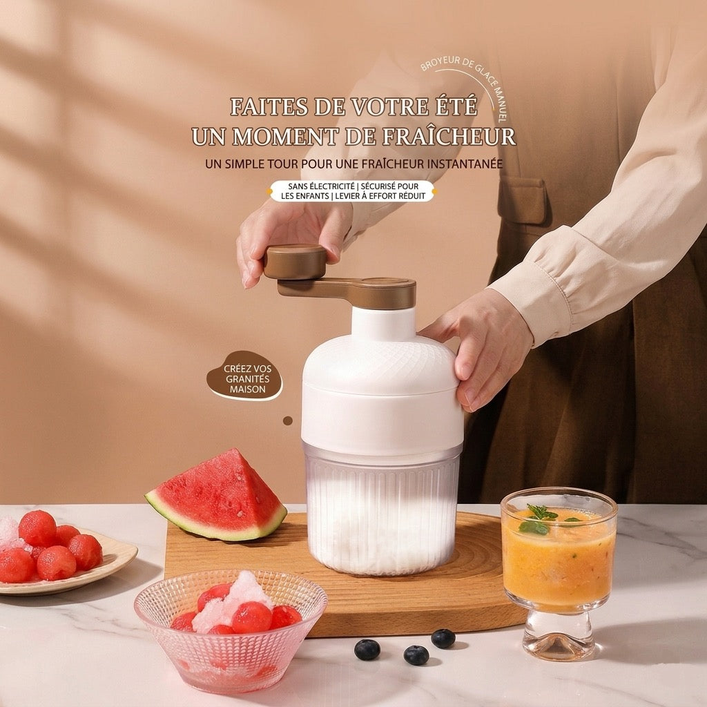 Appareil à Granités & Cocktails Givrés