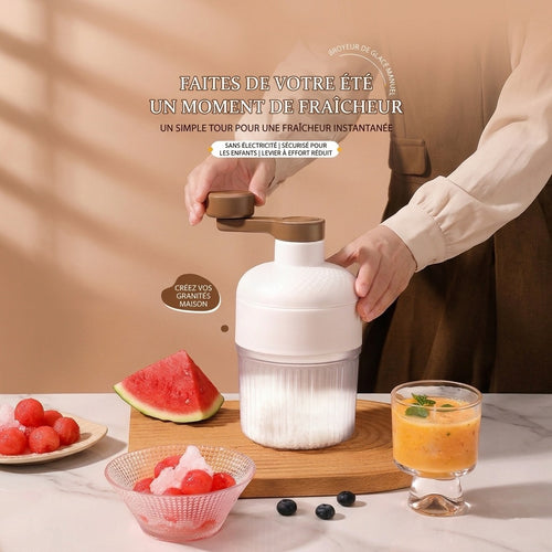 Appareil à Granités & Cocktails Givrés